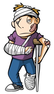 Casualty Man clipart