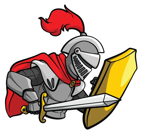 Рыцарский меч — стоковый вектор