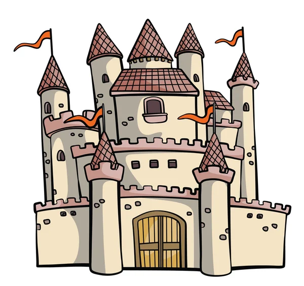 城堡 — 图库矢量图片