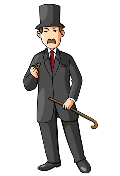 Gatsby Homme — Image vectorielle