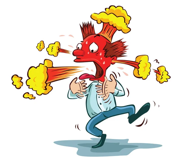 Süper sıcak baharatlı adam