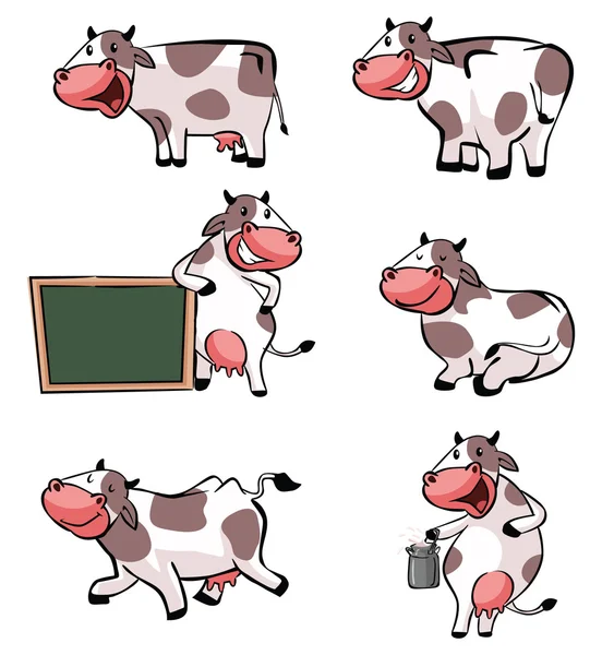 Vacas graciosas imágenes de stock de arte vectorial | Depositphotos Vacas graciosas imágenes de stock de arte vectorial | Depositphotos