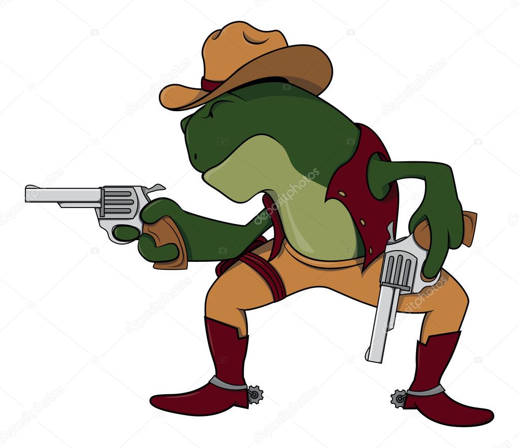Cowboy frog