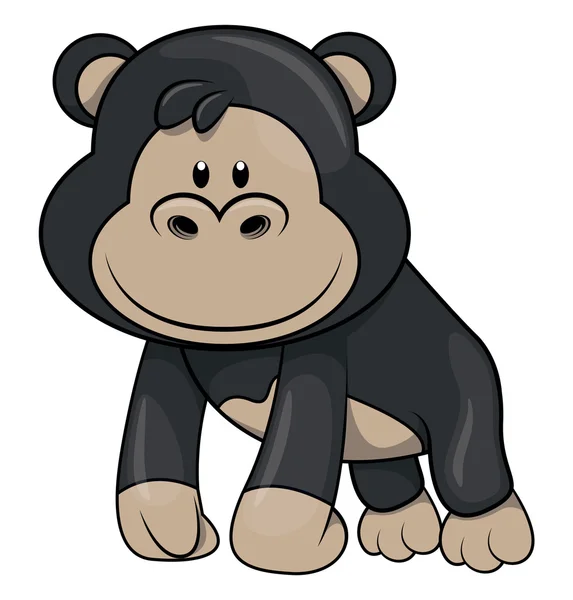 Dítě gorila — Stockový vektor