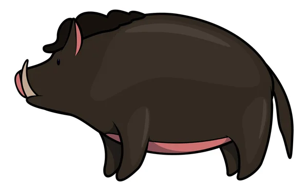 Wild boar baby — Stock Vector