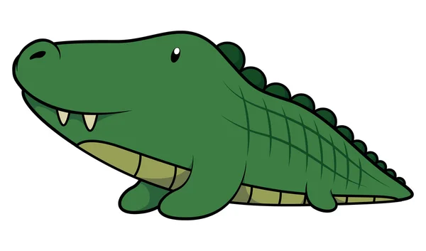 Krokodilbaby — Stockvektor