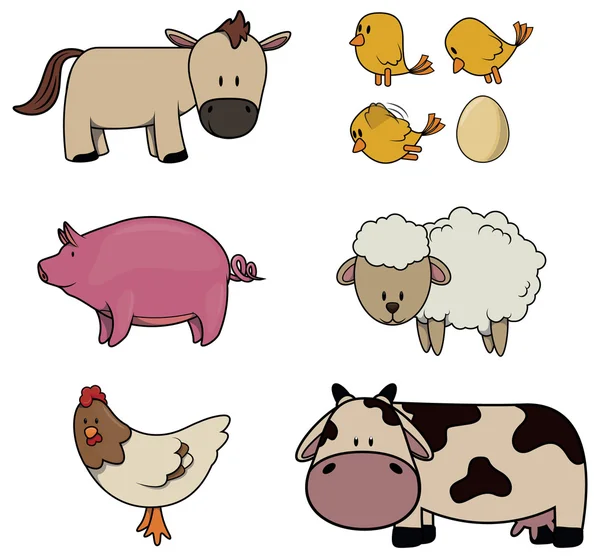 Farm Animal — Stock Vector