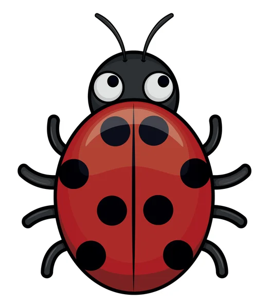 Lady bugs — Stock Vector