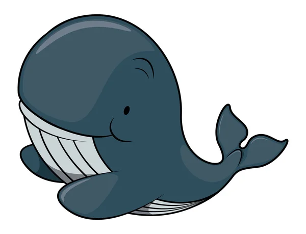 Большой кит — стоковый вектор