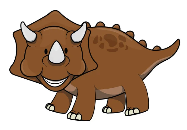 Triceratop — Stockvektor