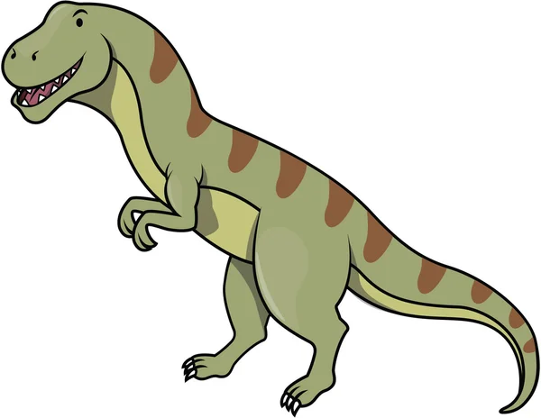 Δεινόσαυρος αστείο καρτούν εικονογράφηση — Διανυσματικό Αρχείο