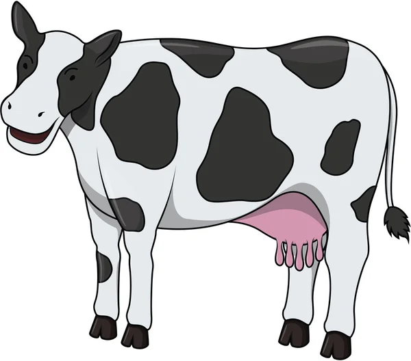 Animal de vaca desenho animado ilustração — Vetor de Stock