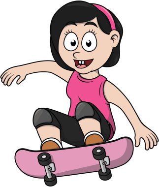 Kız Skate Oyun tahtası