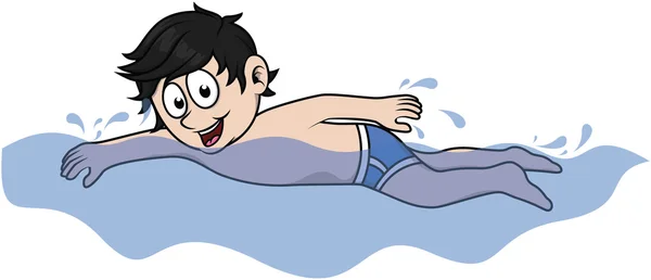 ᐈ Dibujo de una persona nadando imágenes de stock, animado persona