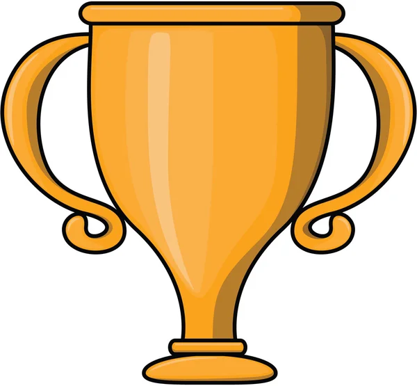 Trophy cartoon ilustration — Stock vektor