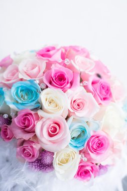 düğün töreni, çiçek buketi