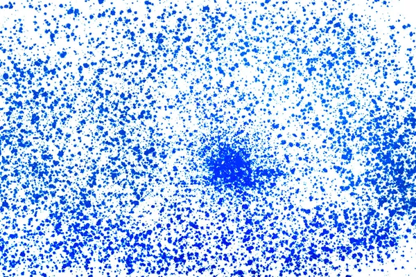 Mavi boya renk pigmentleri Sprinkles — Stok fotoğraf