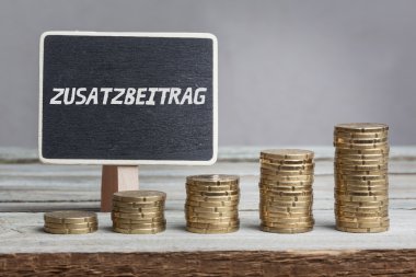 Zusatzbeitrag (sağlık sigortası ücretleri ekleyin) Alman dilinde