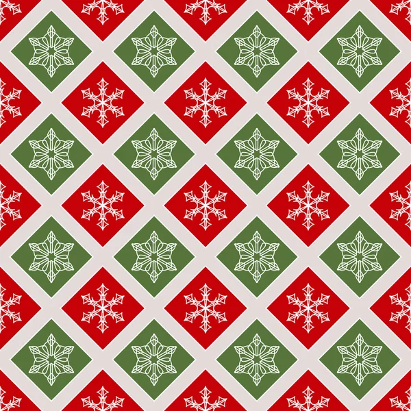 Patrón sin costura con elementos de invierno y Navidad — Archivo Imágenes Vectoriales