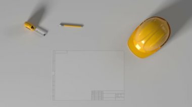 kask, Alfa maskesi çizim İnşaat
