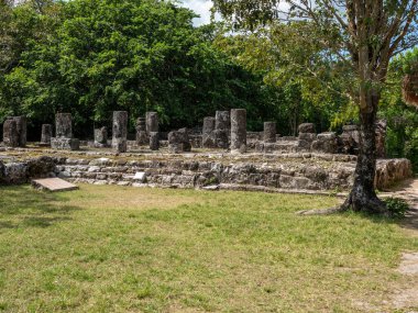 Kutsal Kolombiya öncesi Maya Dini Sitesi