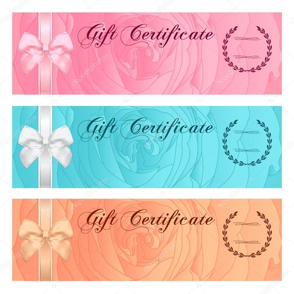 gift certificate coupon template