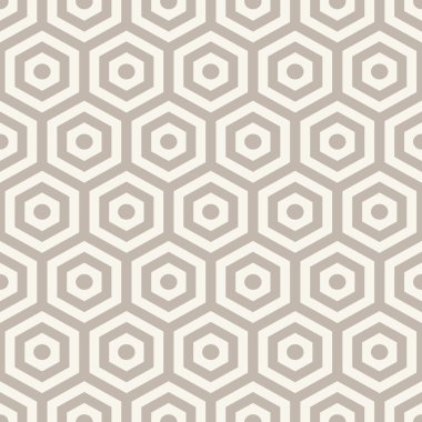 Hexagons texture. Seamless geometric pattern.