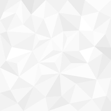 Beyaz arka plan üçgen ile