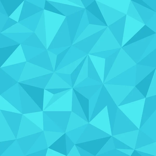 Fondo azul abstracto con triángulos — Vector de stock