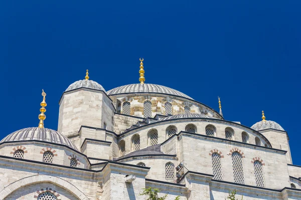 Blaue Moschee-Kuppeln — Stockfoto