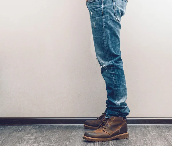 Man's legs — Stock Photo, Image