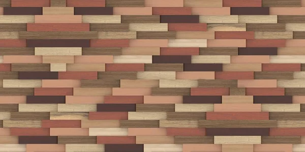 Ilustracja Tekstura Tło Trójwymiarowe Realistyczne Drewniane Kostki Różnych Poziomach Cieniem — Zdjęcie stockowe