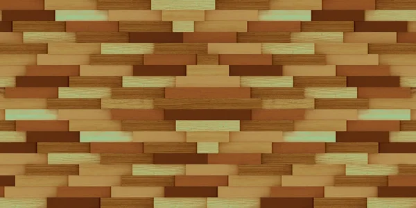 Illustrazione Texture Sfondo Cubi Legno Tridimensionali Realistici Diversi Livelli Con — Foto Stock