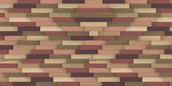 Ilustrace Struktura Pozadí Trojrozměrné Realistické Dřevěné Kostky Různých Úrovních Stínem — Stock fotografie