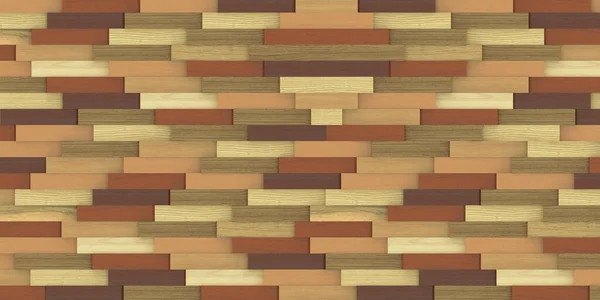 Illustrazione Texture Sfondo Cubi Legno Tridimensionali Realistici Diversi Livelli Con — Foto Stock