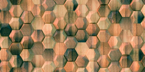 Illustration Texture Background Three Dimensional Realistic Wooden Polygons Shadow Texture — 스톡 사진