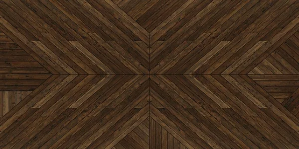 3Dイラスト テクスチャ 長方形の形状 自然と塗装された木材のテクスチャを持つ3次元の現実的な木製の板は 斜めに位置しています レンダリング — ストック写真