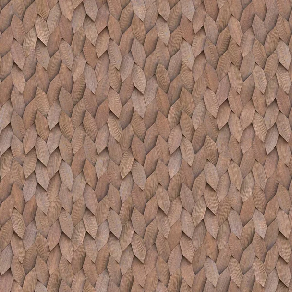 Illustration Abstract Background Three Dimensional Realistic Wooden Planks Shape Leaves — Stock Photo, Image