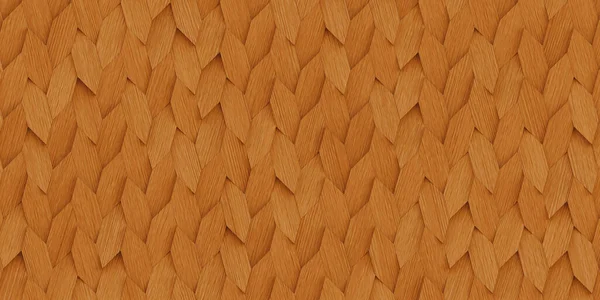 Illustration Abstract Background Three Dimensional Realistic Wooden Planks Shape Leaves — Stock Photo, Image
