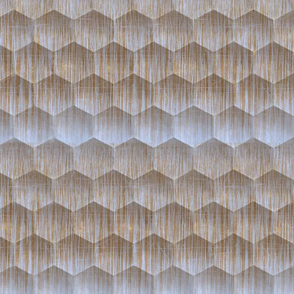 Ilustração Fundo Branco Hexagonal Abstrato Com Listras Douradas Com Efeito — Fotografia de Stock