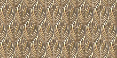 3 boyutlu illüstrasyon. Soyut arkaplan. Gölgeli beyaz yapraklar, kenarlarında altın, beyaz arka planda izole edilmiş. Üç boyutlu panel. Şehvetli beyaz yapraklar. Şenlik arka planı. Hazırla