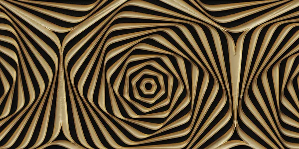 Abstract Background Gilding Illustration Black Relief Background Three Dimensional Abstract — 스톡 사진