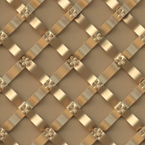 Illustratie Afbeelding Van Snijdend Tape Volume Geometrische Ornament Van Verweven — Stockfoto