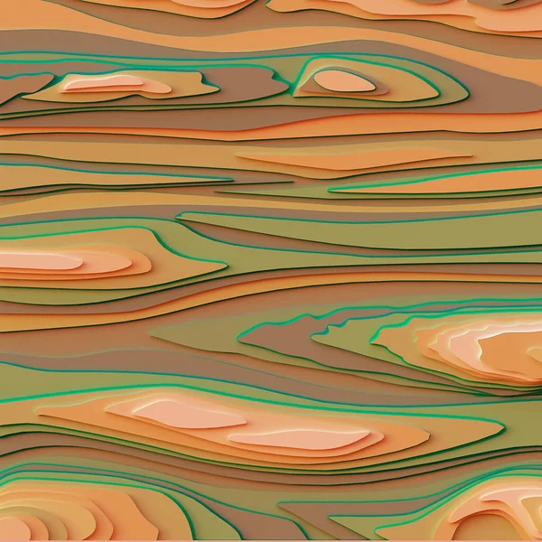 일러스트 추상적 이미지입니다 추상적 기하학적 도형들이 수준의 매끄러운 색깔들로 층층이 — 스톡 사진