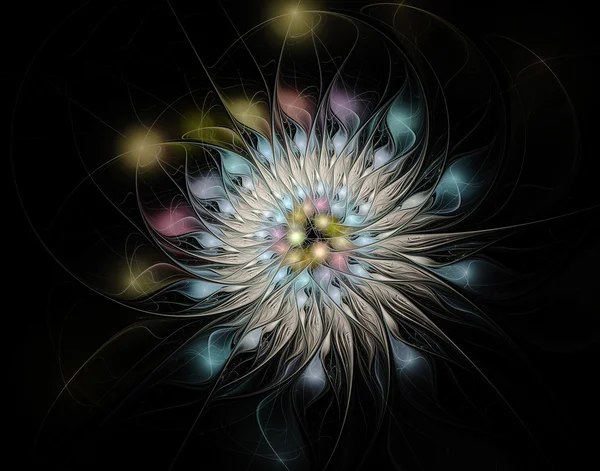 Abstract fractal voorwerp — Stockfoto