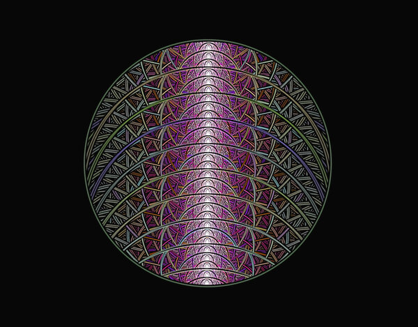 Абстрактное фрактальное изображение
