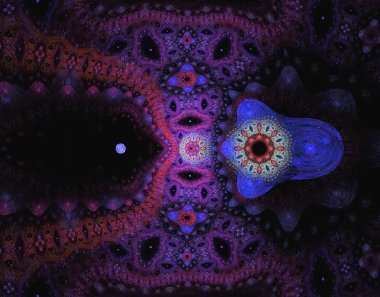 soyut fraktal görüntü