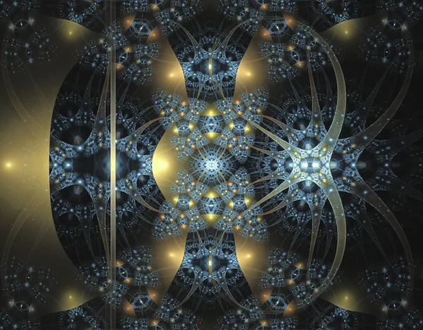 Imagem fractal abstrata — Fotografia de Stock