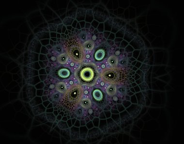 soyut fraktal görüntü