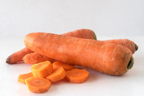 Wortel Oranye Fotografi Makanan — Stok Foto